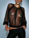 SARDA Blouse transparente LETHI