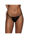 Sarda String noir AMELIA