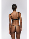 Sarda String noir AMELIA