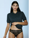 Sarda Slip brésilien noir AMELIA