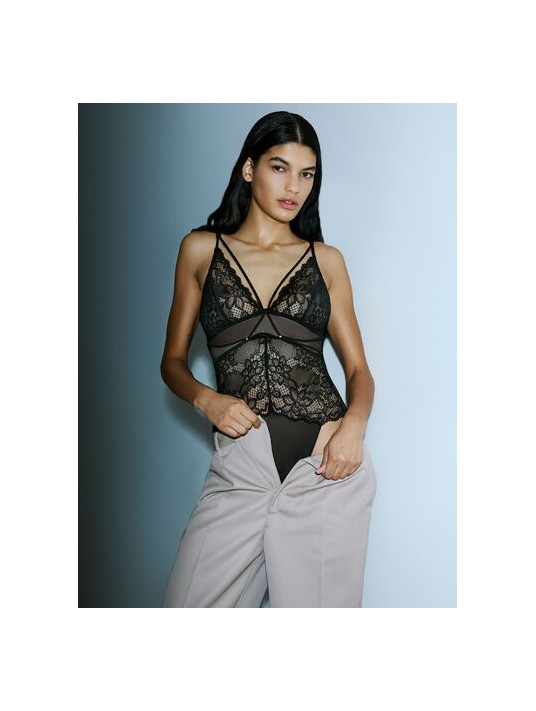 Sarda Body dentelle noir AMELIA