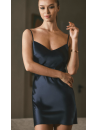 Marjolaine Dahlia Silk Satin Nightdress