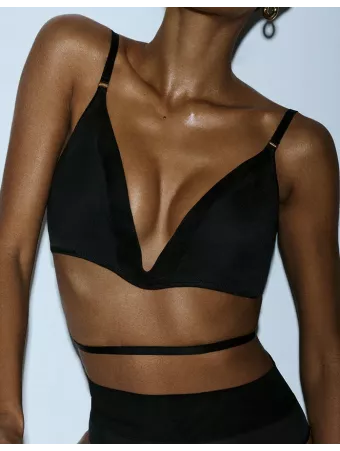 SARDA Brassière rembourrée noir TEGLA