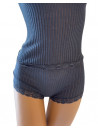 Oscalito Short gris tempête LAINE ET SOIE