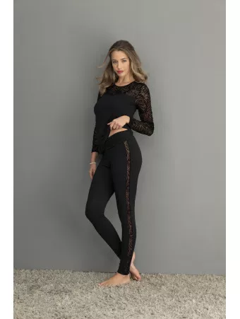 Antigel velvet Legging TIGRE VELOURS