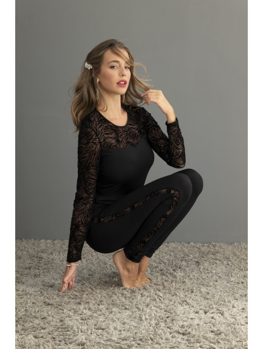 Antigel velvet Legging TIGRE VELOURS