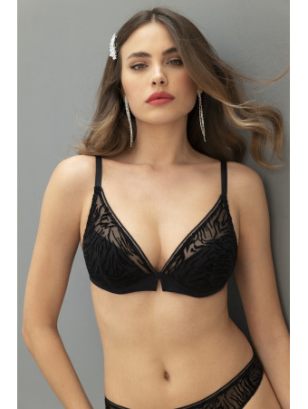 Antigel Semi padded bra TIGRE VELOURS