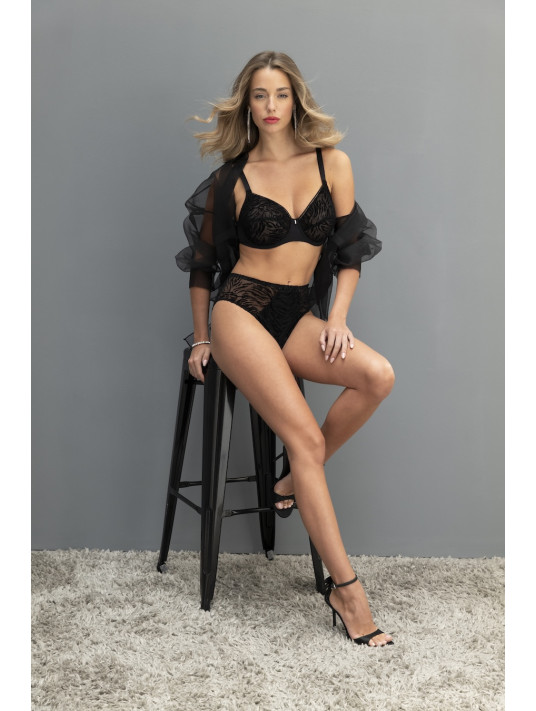 Antigel Full cup underwired bra TIGRE VELOURS