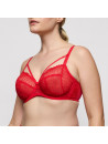 Prima donna Underwired sexy bra red SOPHORA