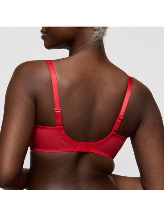 Prima donna Soutien-gorge coupe tulipe rouge SOPHORA