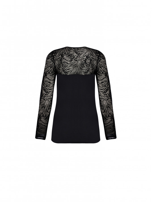 Antigel Long sleeved top TIGRE VELOURS