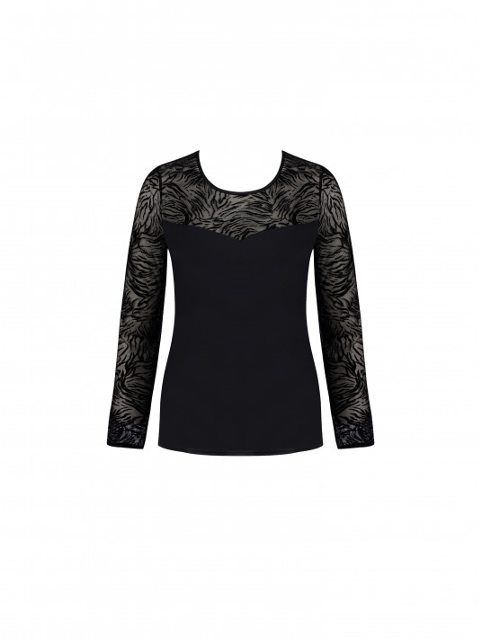 Antigel Long sleeved top TIGRE VELOURS