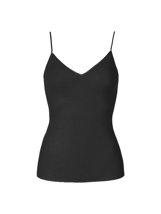 Spaghetti top pure silk Hanro